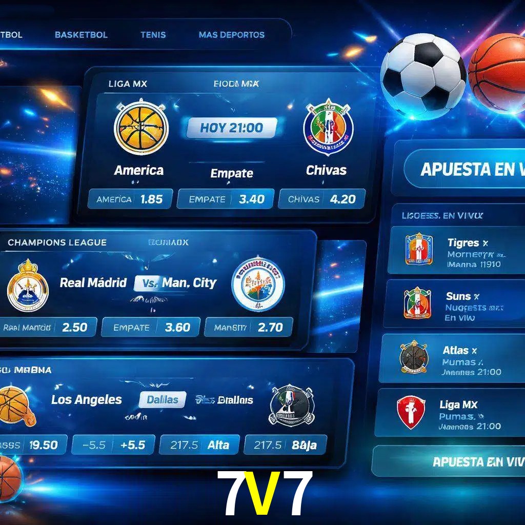 Mercados de apuestas deportivas 7V7 para jugadores en México