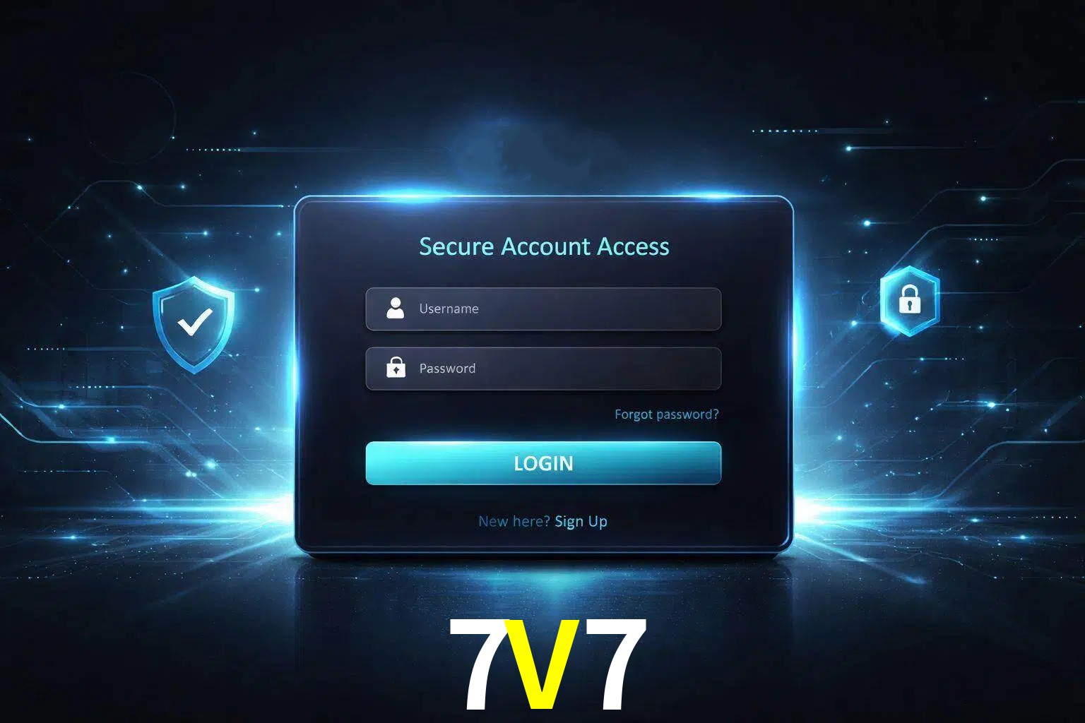 Pantalla de inicio de sesión de cuenta 7V7 para usuarios en México